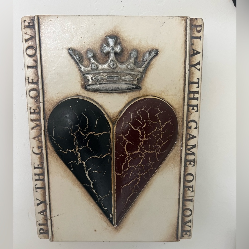 Sid Dickens Retired Memory Block Tile 66 - "Play the Game of Love”